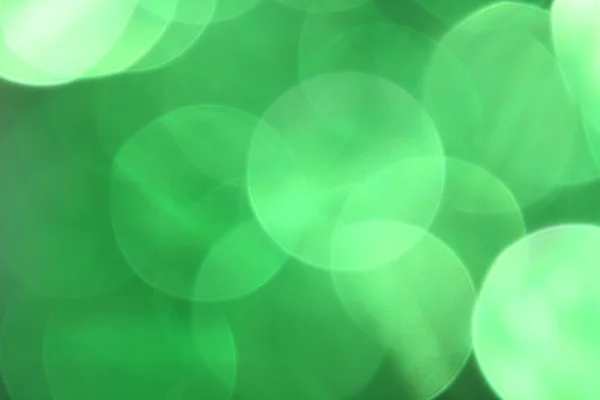 Bokeh green lights — Stock Photo, Image