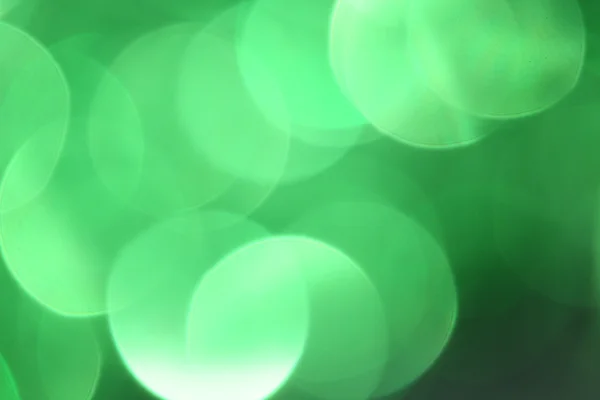 Bokeh green lights — Stock Photo, Image