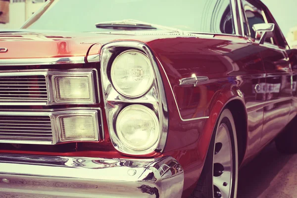 Headlights vintage car — Stock Photo, Image