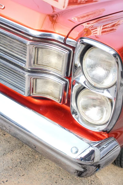 Headlights vintage car — Stock Photo, Image