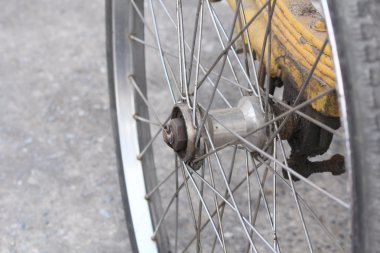 Vintage Bisiklet tekerleği