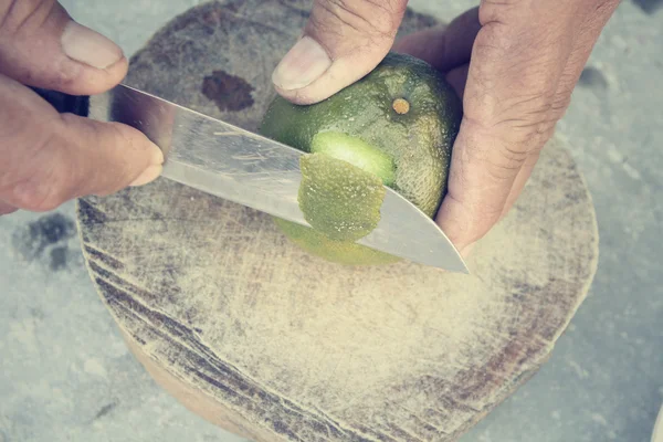 Orangenschale — Stockfoto