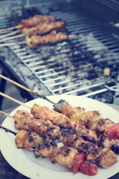 Parrilla barbacoa —  Fotos de Stock