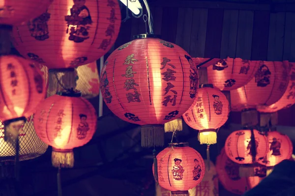 Chinesische Laternen beim Neujahrsfest — Stockfoto