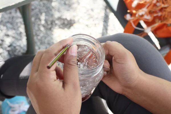 Strawberry drink — Stockfoto