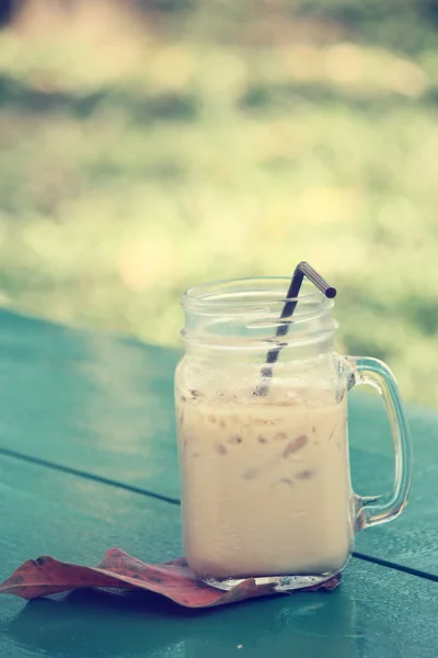 Eiskaffee — Stockfoto