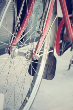 Vintage Bisiklet tekerleği