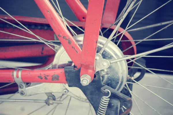 Roda de bicicleta vintage — Fotografia de Stock