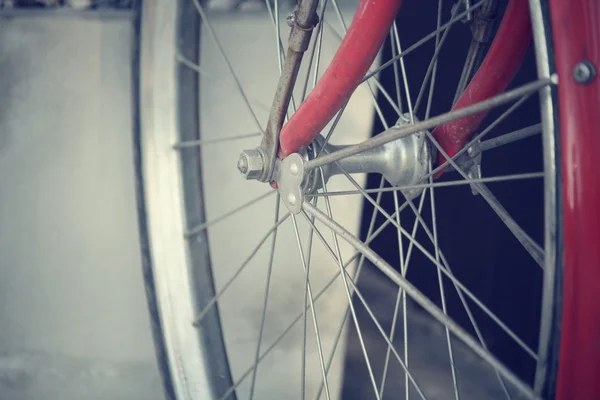 Oldtimerfahrrad — Stockfoto