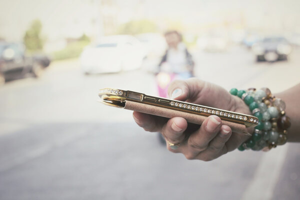 Использование смартфона
