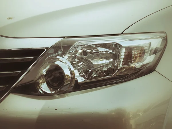 Luz de cabeza del coche . —  Fotos de Stock