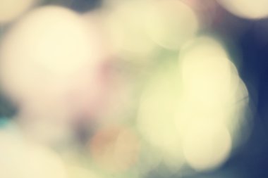 Vintage bokeh