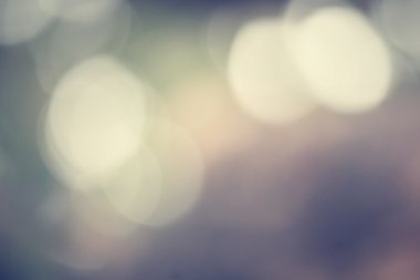 Vintage bokeh