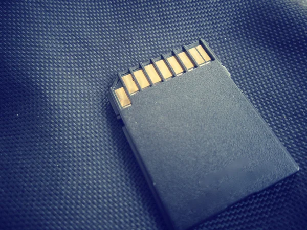 Micro SD card — Stock Photo, Image
