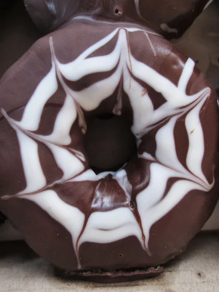 Chocolate donuts — Stock Photo, Image