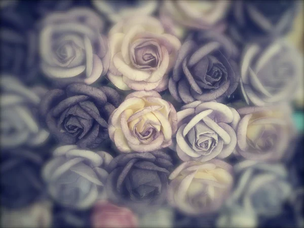 Blurred of vintage roses. — Stock Photo, Image