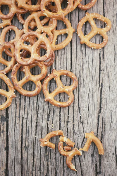 Biscoitos pretzels — Fotografia de Stock