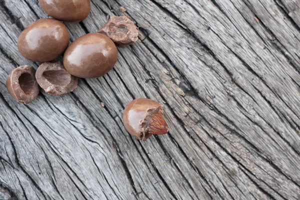 Chocolate  almonds. — Stock Photo, Image