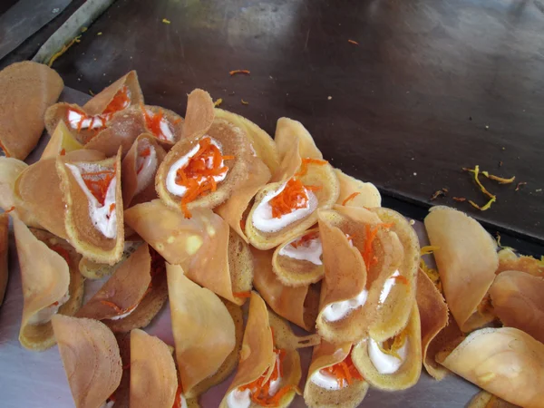 Thai crispy pancake — Stock Photo, Image