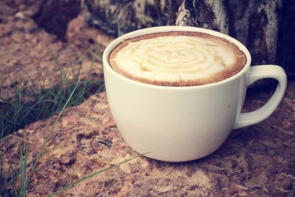 Heißer Kaffee — Stockfoto