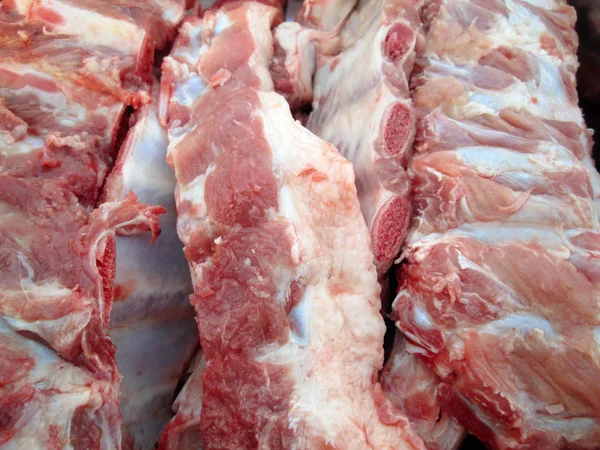 Raw pork ribs — Stock Photo, Image