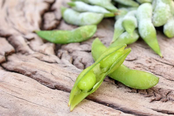 Groene erwten — Stockfoto