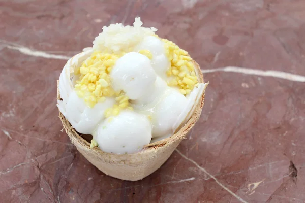 Helado de coco — Foto de Stock