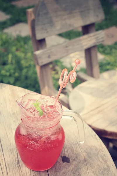 Strawberry drink — Stockfoto