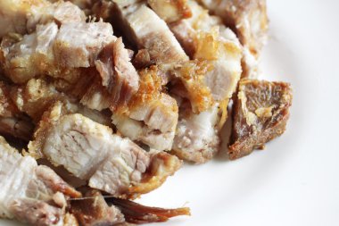 Çizgili domuz kızarmış