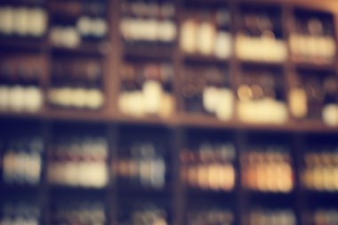 Şarap şişe bulanık