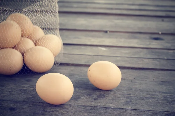 Винтажные пасхальные яйца — стоковое фото