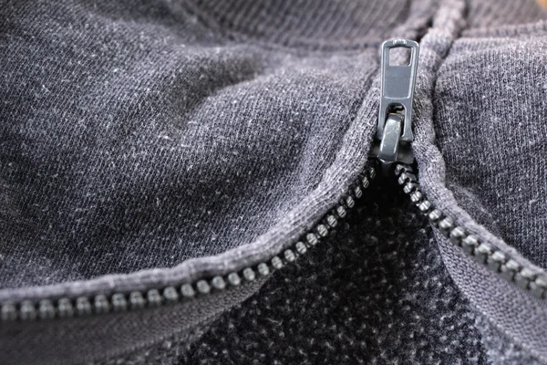 Jacket zipper — Stock Photo, Image