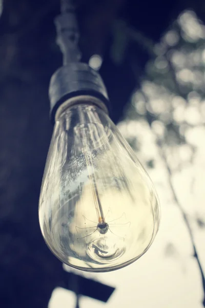 Vintage light bulb — Stock Photo, Image