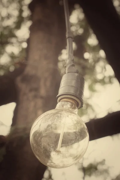 Vintage light bulb — Stock Photo, Image