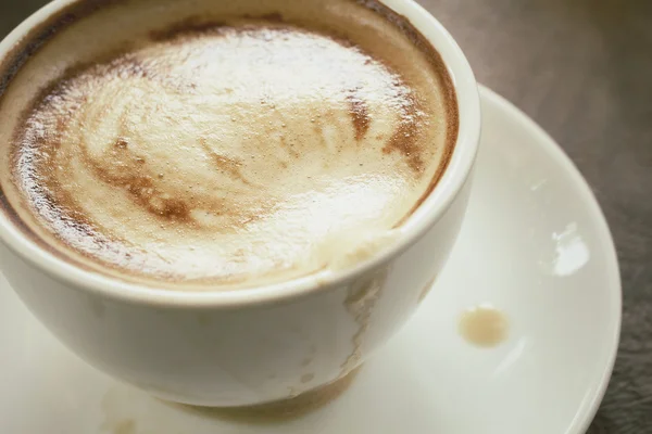 Café de arte latte vintage —  Fotos de Stock