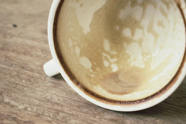 咖啡的污点 — 图库照片