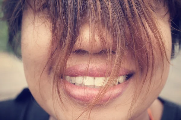 Unordentliches Haar — Stockfoto