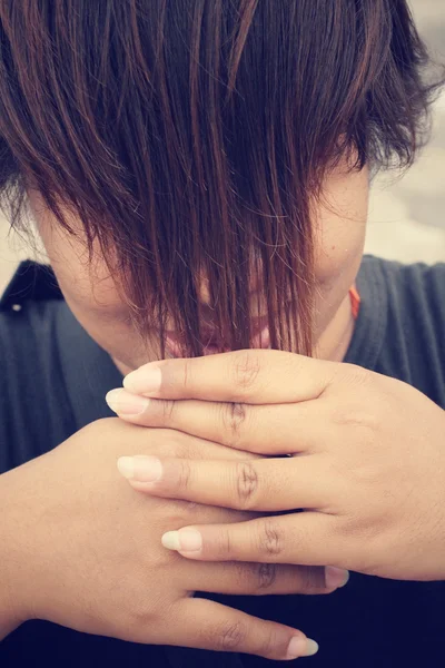 Cabello desordenado — Foto de Stock