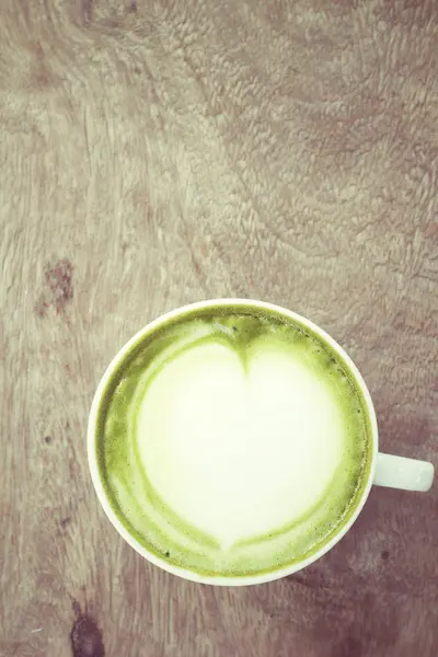 Thé vert et lait — Photo