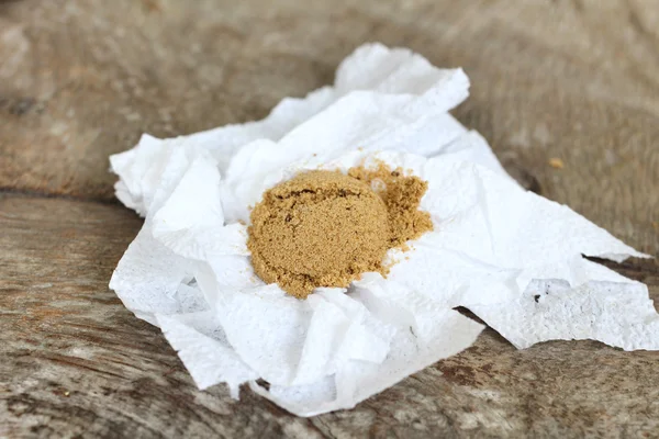 Brown sugar — Stock Photo, Image