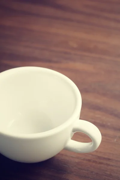 Lege koffie beker — Stockfoto