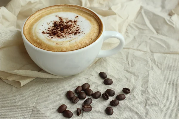 Cappuccino koffie — Stockfoto