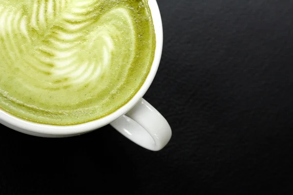Zielonej herbaty i mleka — Zdjęcie stockowe