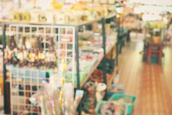 Desfocado de mercado — Fotografia de Stock