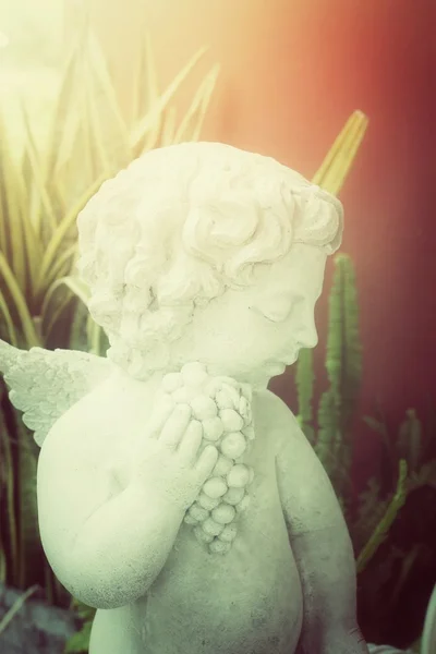 Vintage cupid sculpture — Stock Photo, Image