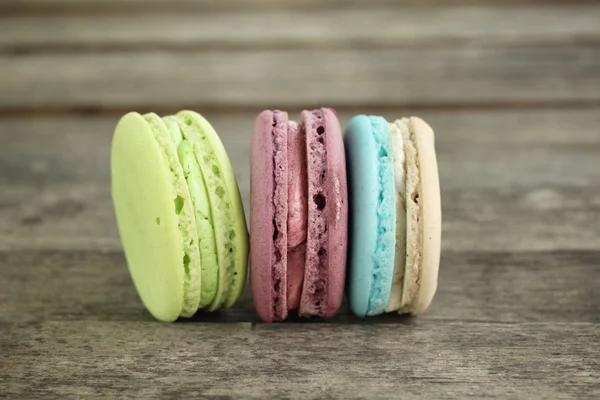 Färgglada macaroons — Stockfoto