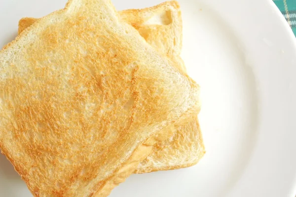 Pan tostado en rodajas — Foto de Stock