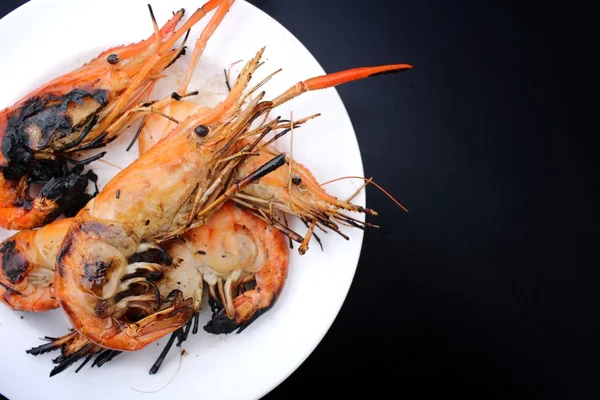 Grilled shrimp — Stock Photo, Image