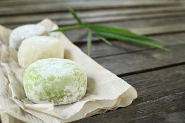 Mochi Japon tatlısı. 