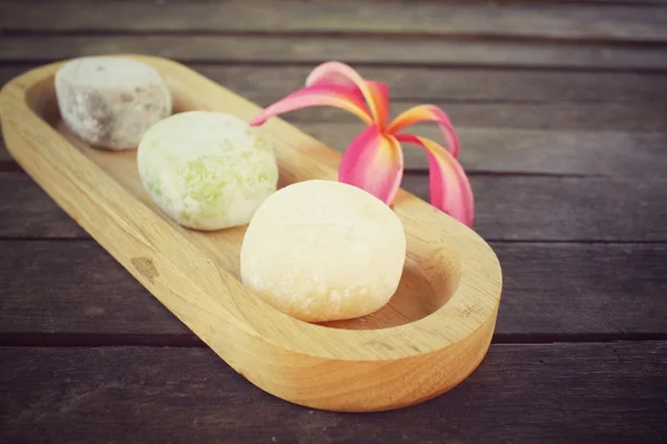 Mochi japanese dessert — Stock Photo, Image